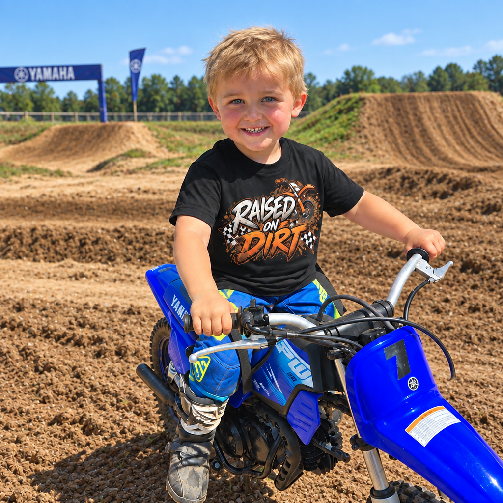 Raised on Dirt Toddler T-Shirt
